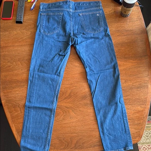 rag & bone Classic Indigo Slim Jeans - Picture 3 of 3
